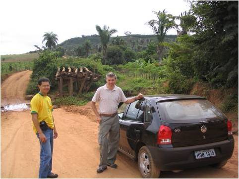 Driving to Buriti Bravo City