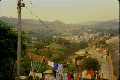 Houses in small town