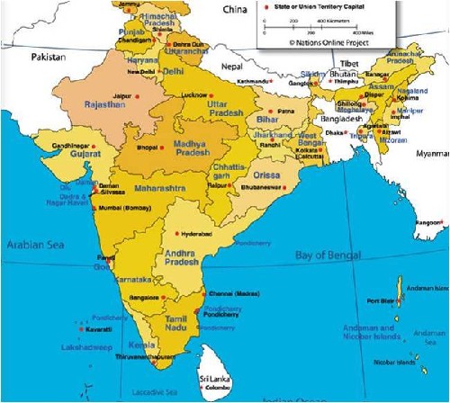 Map of India